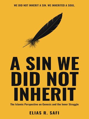 cover image of A Sin We Did Not Inherit